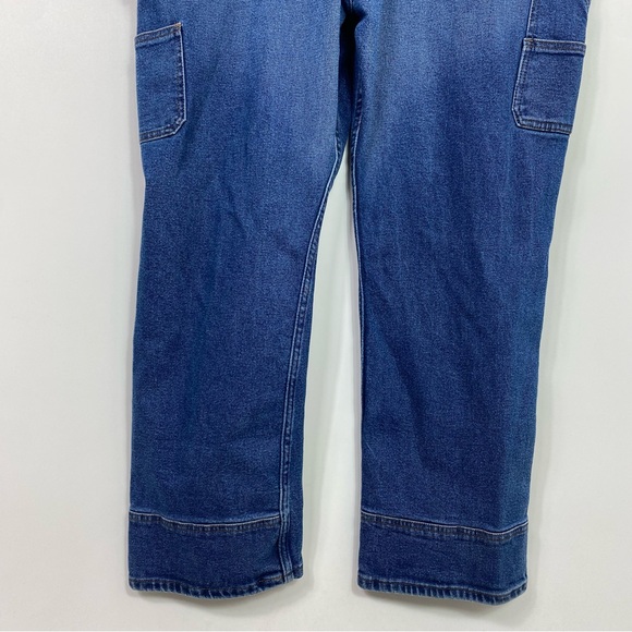 Dickies Overalls Womens 2XL Blue Relaxed Straight Workwear Bibs Adjustable - Picture 13 of 16